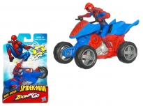  Фигурка 93572186 Человек-Паук на транспортном средстве на блистере Spider Man HASBRO