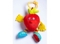  Прорезыватель 1106500046 (410) клубничка Салли,серия Друзья фрукты развивающая игрушка TINY LOVE