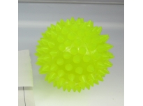  Мяч C07282 с шипами, со светом, в сетке 6,5см, 12шт в ШОУБОКСЕ, цена за 1шт
