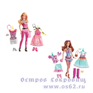  Кукла 7499Y Барби с комплектом одежды Серия Игра с модой в ассортименте Barbie