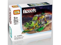  Конструктор A0012 Робот-насекомое (118 дет) на батарейках, в коробке 24*18,5*5 см