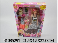  Кукла Q17C с одеждой и аксессуарами, в коробке, 21,5*4,5*32см
