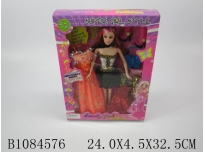  Кукла YJ0509-8 с одеждой и аксессуарами, в коробке, 24*4,5*32,5см