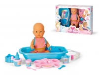 Кукла 41727 Пупс 40 см (пьет и писает) с ванночкой и аксессуарами в коробке TM FALCA