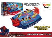  Игра 550759 Кто самый ловкий с 2мя джойстиками и пульками SPIDER-MAN, в коробке ТМ MARVEL