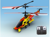 Вертолет YW858501 A-FLY на ИК, 15 см, 2 канала управления, в коробке ТМ Hover Champs, Auldey