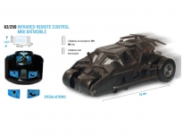  Машина 63250 Бэтмобиль на ИК управлении со светом, с батарейками, в коробке 21,6*29*7,6 см TM BATM