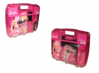  Набор H125 Парикмахер, со звуком, на батарейках, Серия «Кем быть?», в чемодане, в ассортименте Barbie