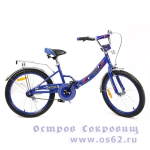  Велосипед 20 Safari profff GT5715 2-х колесный, складной, пер./зад. тормоз, багажник