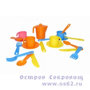  Набор детской посуды "Анюта" на 4 персоны